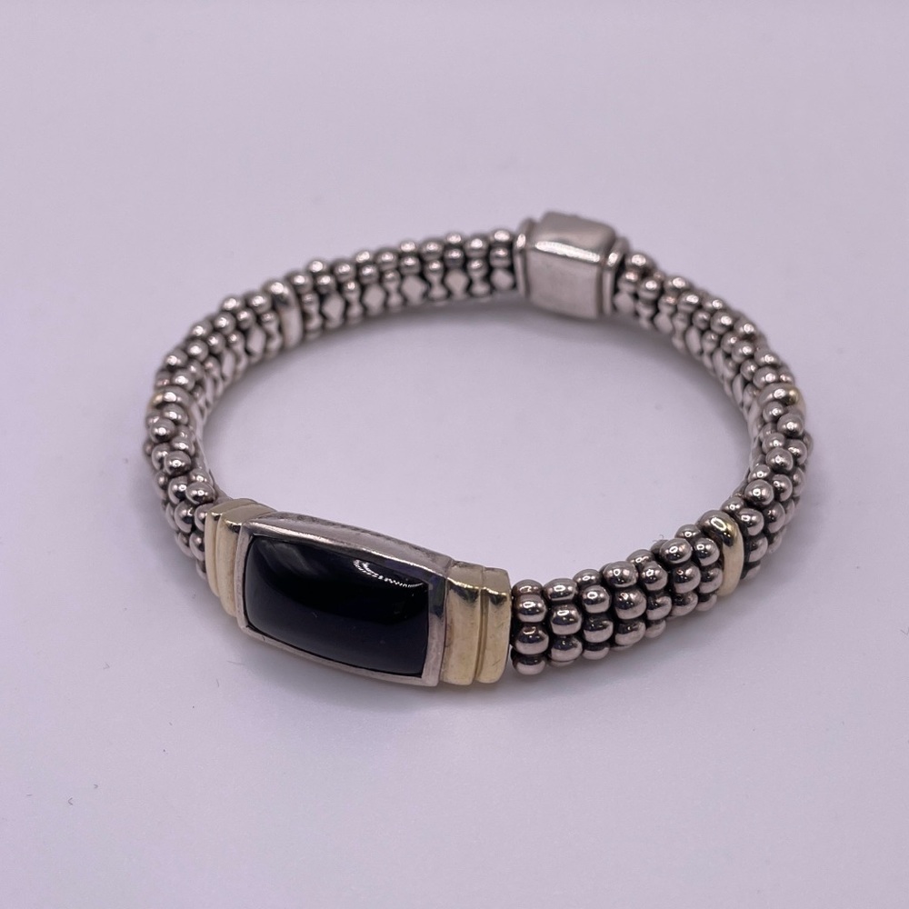 Lagos Onyx Bracelet